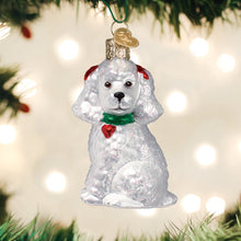 Load image into Gallery viewer, White Poodle Ornament [Online Only]
