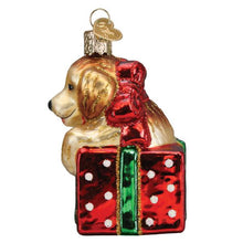 Load image into Gallery viewer, Golden Puppy Surprise Ornament [Online Only]
