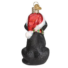 Load image into Gallery viewer, Holiday Black Labrador Puppy Ornament [Online Only]
