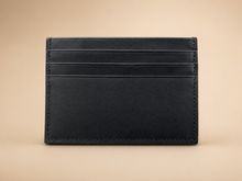 Load image into Gallery viewer, Leather Minimalist Card Holder Wallet, Finished Edges
