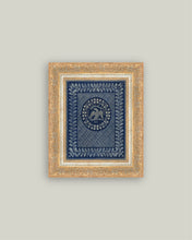 Load image into Gallery viewer, America in Blue Framed Art 7x9
