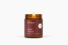 Load image into Gallery viewer, Warm Flannel Beeswax &amp; Essential Oil Jar Candle: Non-Toxic | Fontana Candle Co.
