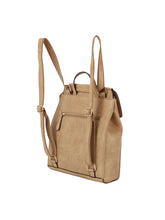Load image into Gallery viewer, Tan Convertible Backpack and Shoulder
