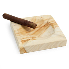 Load image into Gallery viewer, Square Marble Ashtray (Various Colors)
