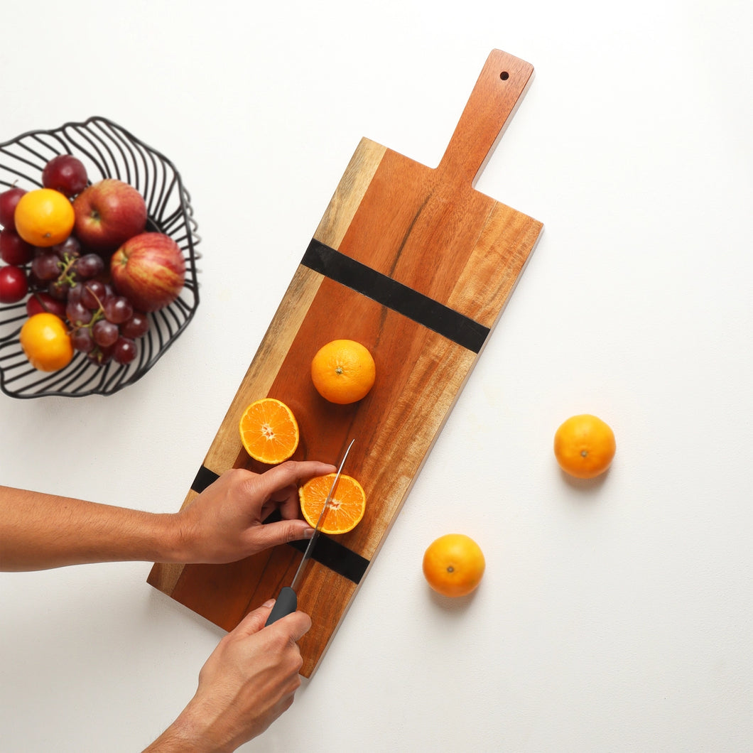 Rectangle Board with Black Inlay