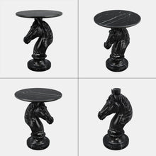 Load image into Gallery viewer, Horse Head Accent Table Animal Statue End Table [Online Only]
