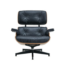 Load image into Gallery viewer, Luxury Lounge / Office Chair with Ottoman – Top Grain Leather [Online Only]
