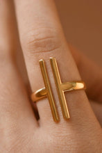 Load image into Gallery viewer, The Kelsey Double Bar Ring
