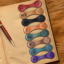 Load image into Gallery viewer, Leather Magnetic Bookmark
