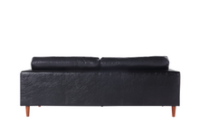 Load image into Gallery viewer, Cosmic Modern Contemporary Leather Sofa - Black [Online Only]
