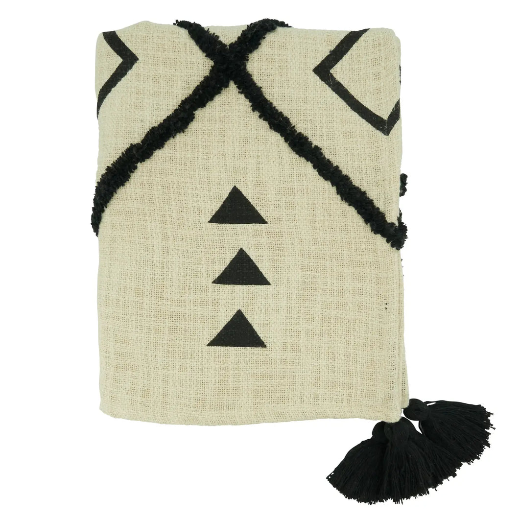 Diamond Tufted Throw