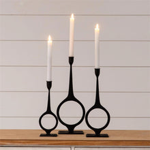 Load image into Gallery viewer, Round Taper Candle Holders (Set of 3)
