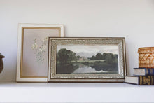 Load image into Gallery viewer, Malvern Hall in Warwickshire Framed Antique Art 12x7
