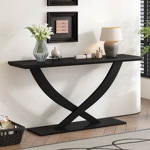 Load image into Gallery viewer, Console Table With Cross Leg Base and Reinforced Support Plate [Online Only]
