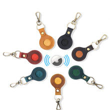 Load image into Gallery viewer, AirTag Case | Genuine Leather | Leather AirTag Keychain
