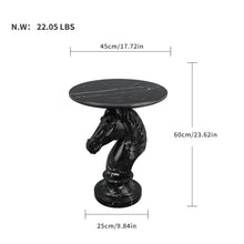 Load image into Gallery viewer, Horse Head Accent Table Animal Statue End Table [Online Only]
