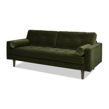 Load image into Gallery viewer, Nicholas - Mid-Century Modern Sofa - Olive Green [Online Only]
