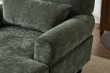 Load image into Gallery viewer, Modern Chaise Lounge Upholstered Sofa Recliner Chair in Green [Online Only]
