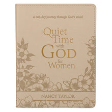 Load image into Gallery viewer, Quiet Time with God for Women Faux Leather Devotional
