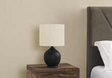 Load image into Gallery viewer, Black Ceramic Table Lamp [Online Only]

