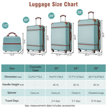 Load image into Gallery viewer, Hardshell Luggage Sets 4 Pieces (Various Colors) [Online Only]
