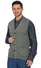 Load image into Gallery viewer, Men's Relaxed Fit Rib Knit Sweater Vest [Online Only]
