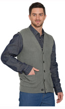 Load image into Gallery viewer, Men's Relaxed Fit Rib Knit Sweater Vest [Online Only]
