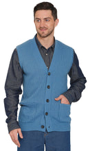 Load image into Gallery viewer, Men's Relaxed Fit Rib Knit Sweater Vest [Online Only]
