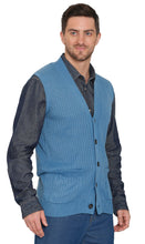 Load image into Gallery viewer, Men's Relaxed Fit Rib Knit Sweater Vest [Online Only]
