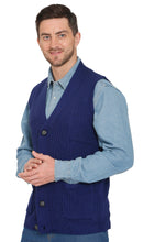 Load image into Gallery viewer, Men's Relaxed Fit Rib Knit Sweater Vest [Online Only]
