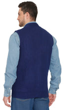 Load image into Gallery viewer, Men's Relaxed Fit Rib Knit Sweater Vest [Online Only]
