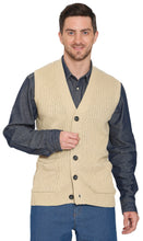Load image into Gallery viewer, Men's Relaxed Fit Rib Knit Sweater Vest [Online Only]
