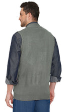 Load image into Gallery viewer, Men's Cashmere-Like Button Front Flat Knit Sweater Vest [Online Only]
