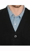 Load image into Gallery viewer, Men's Cashmere-Like Button Front Flat Knit Sweater Vest [Online Only]
