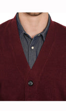 Load image into Gallery viewer, Men's Cashmere-Like Button Front Flat Knit Sweater Vest [Online Only]
