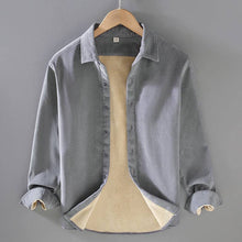 Load image into Gallery viewer, Cotton Corduroy Lined Shirt Jacket For Men (Various Colors/Sizes)
