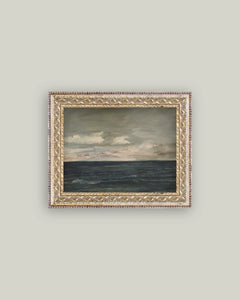 Ocean View 10 x 8 Framed Antique Art