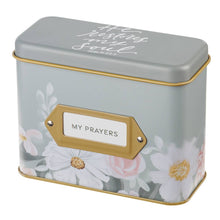 Load image into Gallery viewer, Cards in Tin My Prayer He Restores my Soul Psalm 23:3
