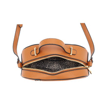 Load image into Gallery viewer, Anna Opal Shape Hard Case Crossbody Bag with Top Handle (Various Colors)
