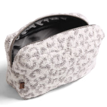 Load image into Gallery viewer, Leopard Print Soft Travel Pouch
