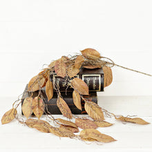 Load image into Gallery viewer, Dripping Garland Soft Touch Mini Magnolia Leaves 4ft
