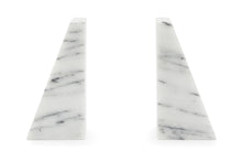 Load image into Gallery viewer, Marble Triangle Bookends (2 colors)
