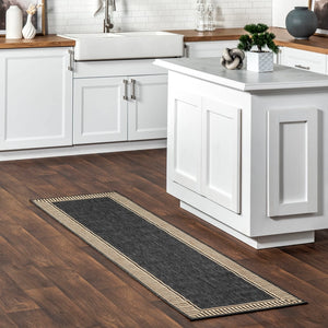 3x5 Asha Simple Border Indoor/Outdoor Area Rug
