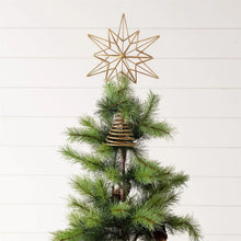 Load image into Gallery viewer, Gold Star Christmas Tree Topper
