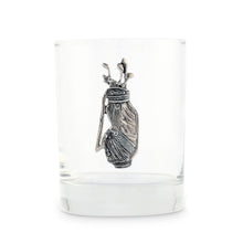 Load image into Gallery viewer, Golf Bag Double Old Fashioned Glass
