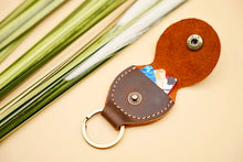 Load image into Gallery viewer, Leather Guitar Pick Holder and Keychain Organizer
