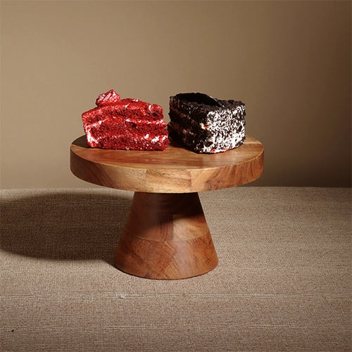 Wood Cake Stand