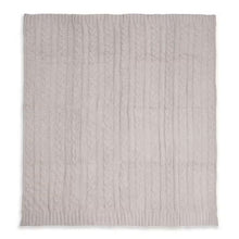 Load image into Gallery viewer, Cable Knit Luxury Throw Blanket (3 colors)
