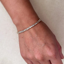 Load image into Gallery viewer, 18k Gold Filled 3mm Cz Tennis Bracelet
