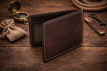 Load image into Gallery viewer, Leather Money Clip Wallet
